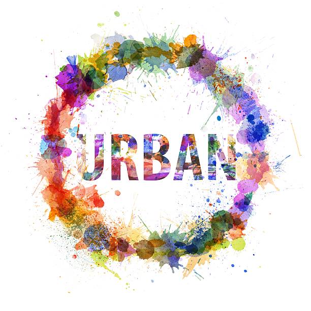 istock Urban concept, watercolor splashes as a sign 178771711