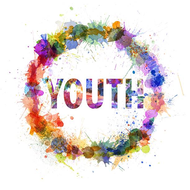 istock Youth concept, watercolor splashes as a sign 178771722