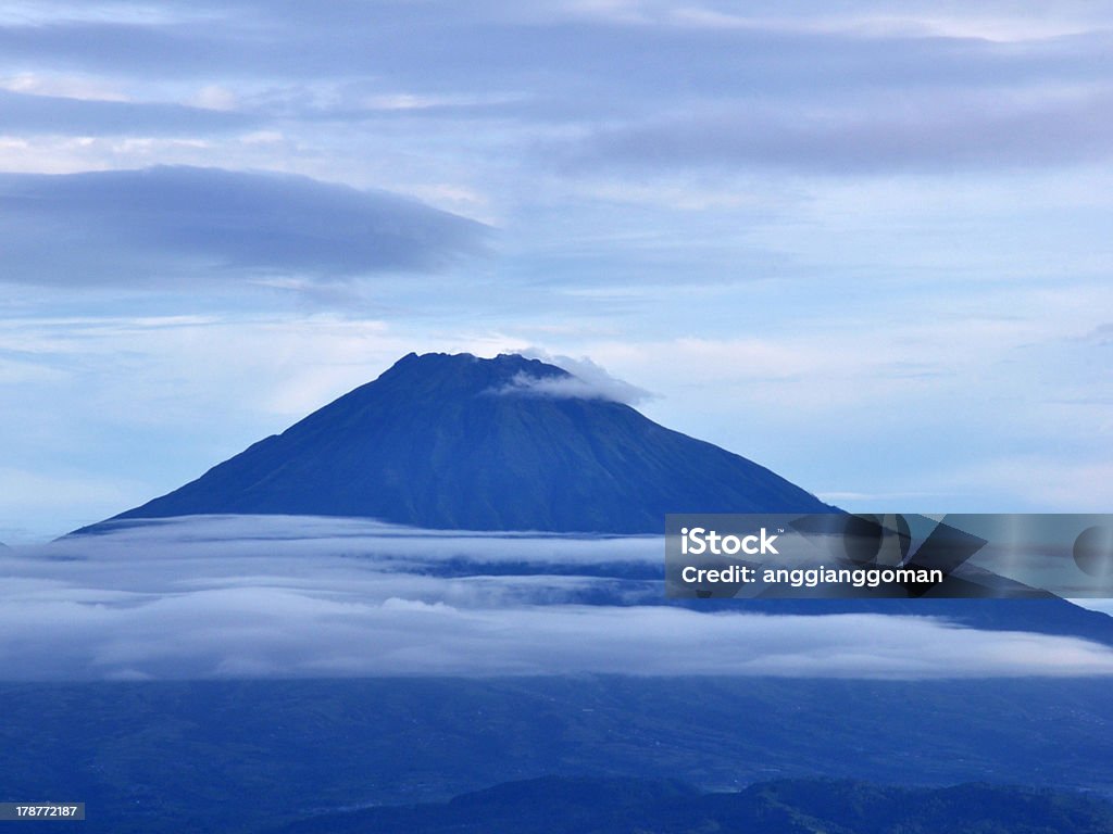 suroloyo hill #3 suroloyo hill, Kulonprogo, Yogyakarta Special Region, Indonesia Fog Stock Photo