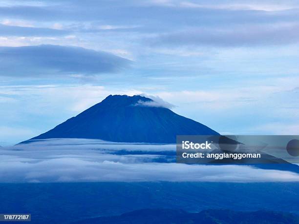 Suroloyo Hill 3 Stock Photo - Download Image Now - Fog, Horizontal, Landscape - Scenery