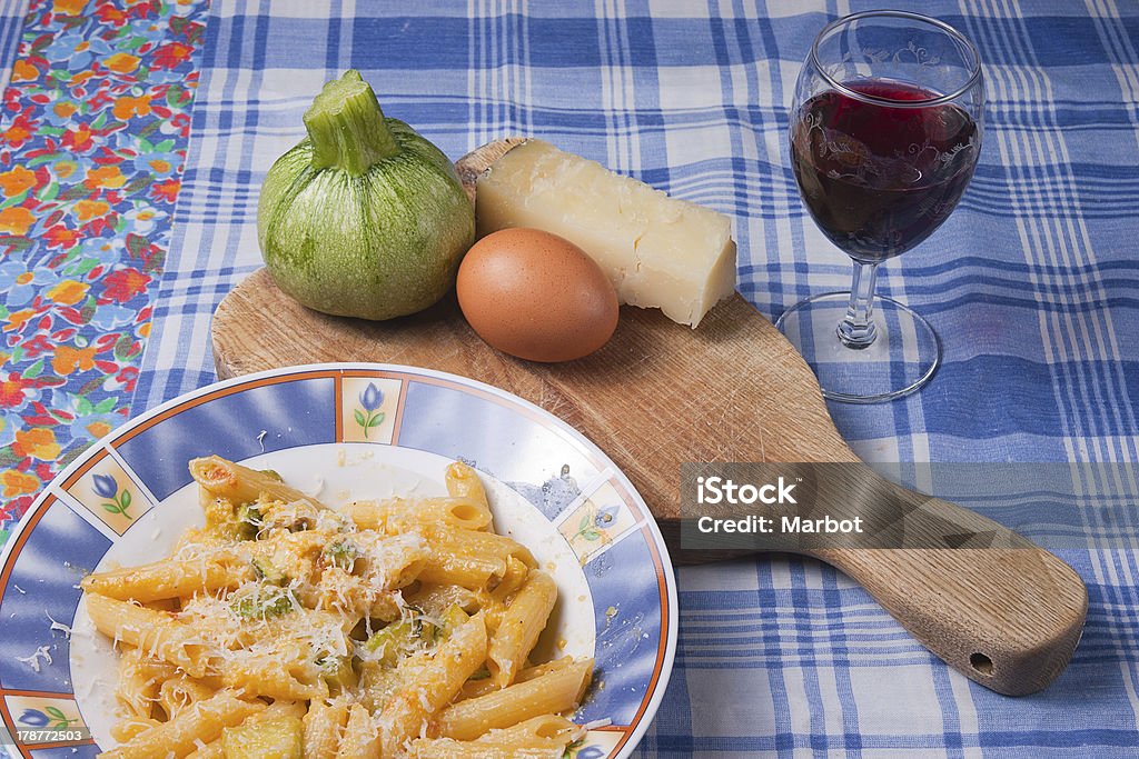 carbonara de Curgete - Royalty-free Alimentação Saudável Foto de stock