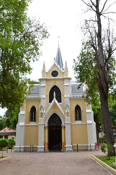 istock Thai temple in Christian church style 178772707