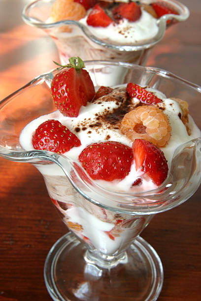 istock Yogurt dessert with fruits 178773228