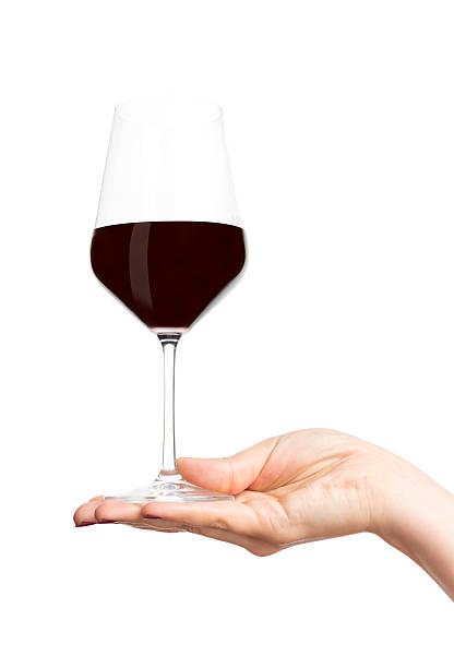 istock Glass of wine in hand 178773264