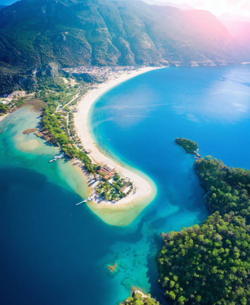 istock Blue lagoon aerial view, Oludeniz, Turkey 1787733031