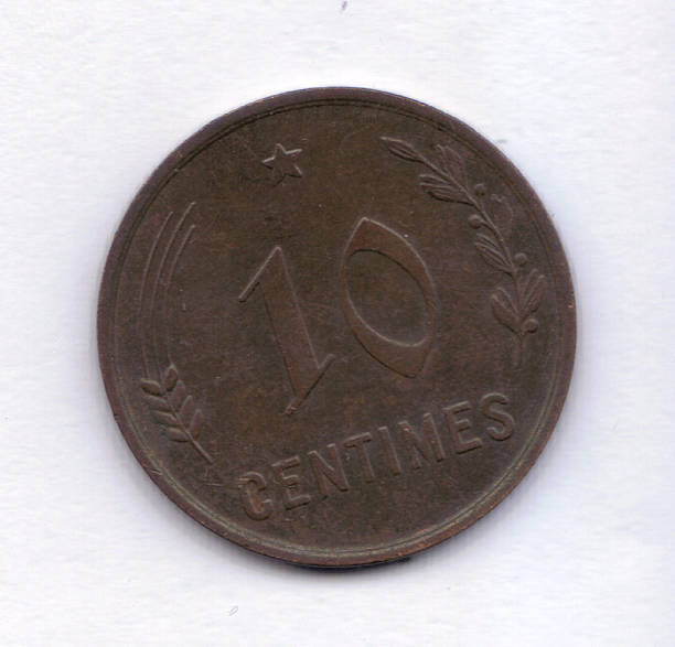 istock Numismatic Coin: 1930 Luxembourg 10 Centimes Star and Sprigs 178773763