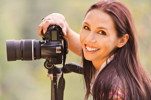 istock Beautiful girl with camera 178774142