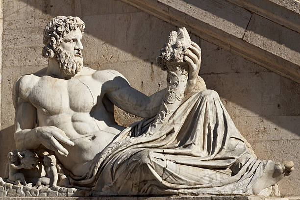 istock Statues Piazza Venezia - Rome, Italy 178775472
