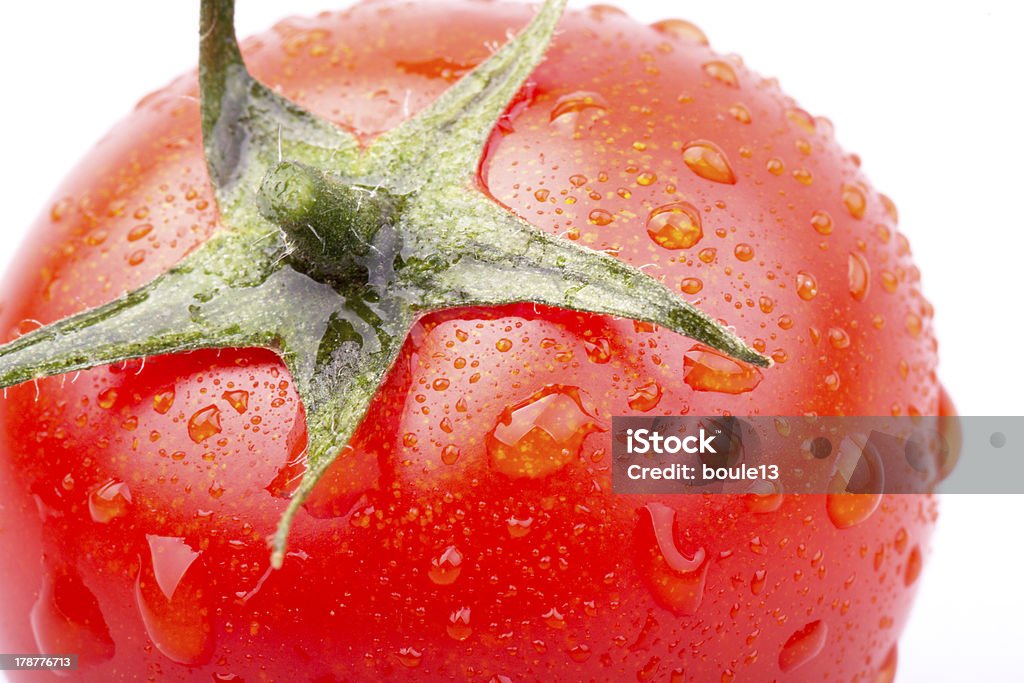 체리 토마토 흰색 배경 - 로열티 프리 0명 스톡 사진