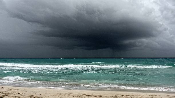 istock View of a storm on the ocean 178776844