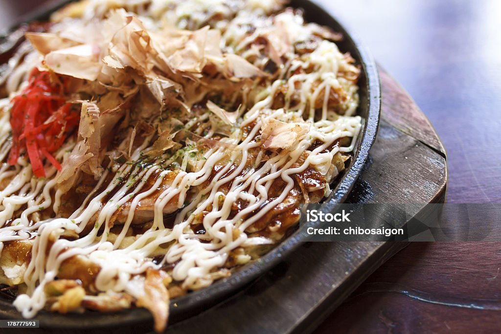 okonomiyaki - Foto de stock de Atum - Peixe royalty-free