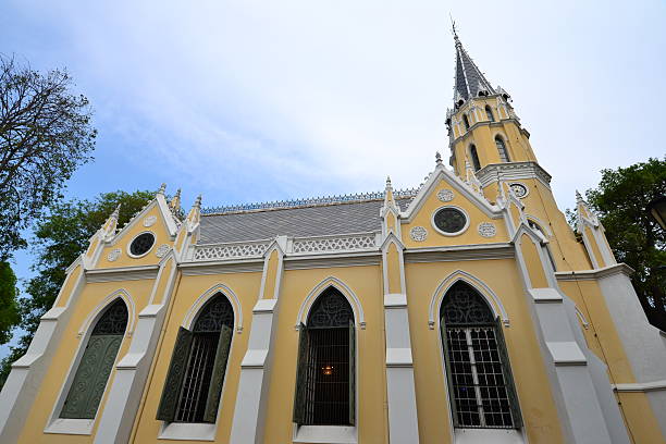 istock Thai temple in Christian church style 178779457