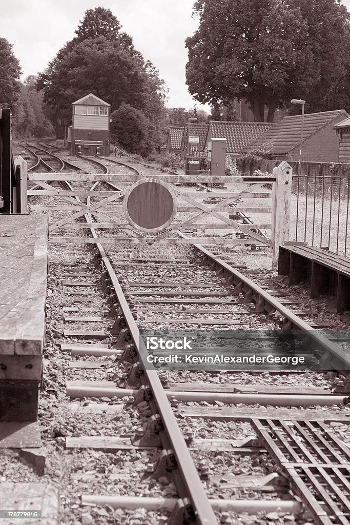 Voie ferrée - Photo de Gare de triage libre de droits