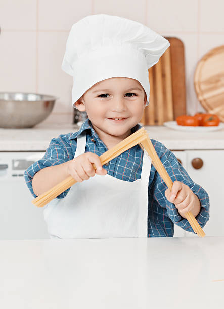 istock Portrait of a little chef hat and apron 178780784