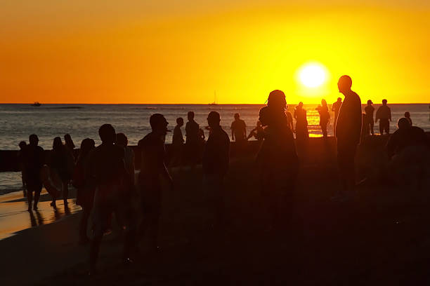 istock Young people having party on beach during the sunset 178780969