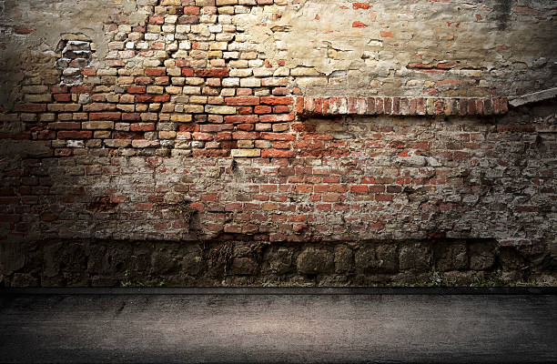 istock Street grunge wall. Digital background for studio photographers. 178782381