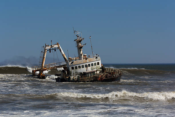 istock Shipwrecked Fishing trawler 178782576