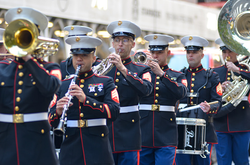 Thousands from more than 300 units in the Armed Forces took part in the Annual Veterans Day Parade along 5th Avenue in New York City.