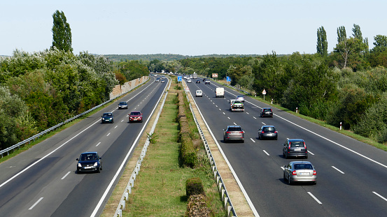 M7 highway between Budapest and lake Balaton is  normally the most crowded motorway especially in the summer period.