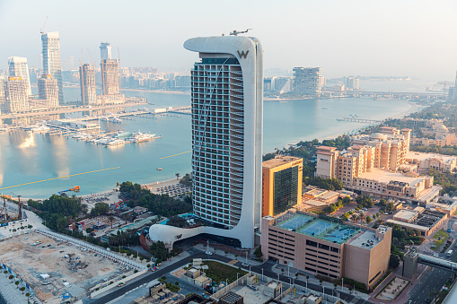 Dubai Marina luxury skyscrapers city skyline