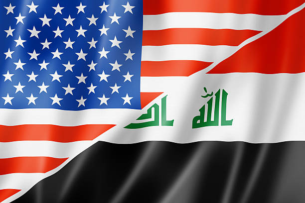 istock USA and Iraq flag 178785839
