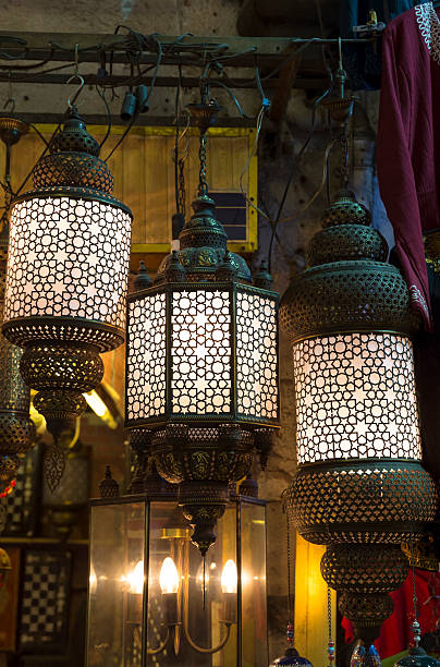 istock Istanbul Grand Bazaar Market Lanterns hanging up at stall 178786549
