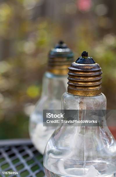 Foto de Lâmpada Luminárias e mais fotos de stock de Acender - Acender, Artigo de decoração, Chama