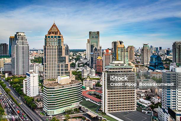 Modern Urban City Bangkok Thailand Stock Photo - Download Image Now - Architecture, Asia, Asian Culture