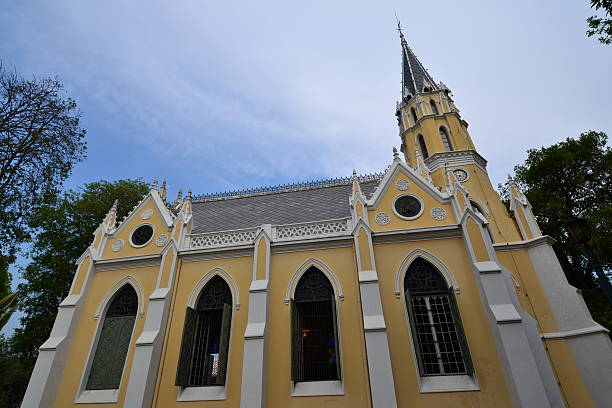 istock Thai temple in Christian church style 178788356