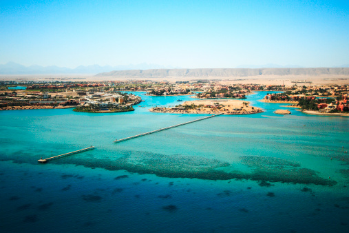 bird's-eye view - Africa Egypt - El Gouna