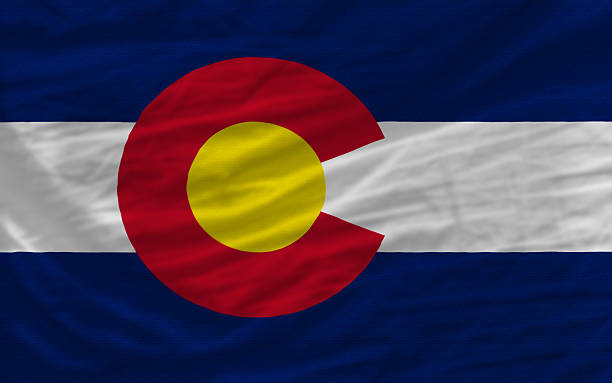 istock complete waved flag of american state colorado for background 178788906