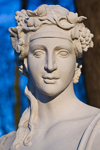 istock Baroque sculpture of a young woman, bust. 178790118