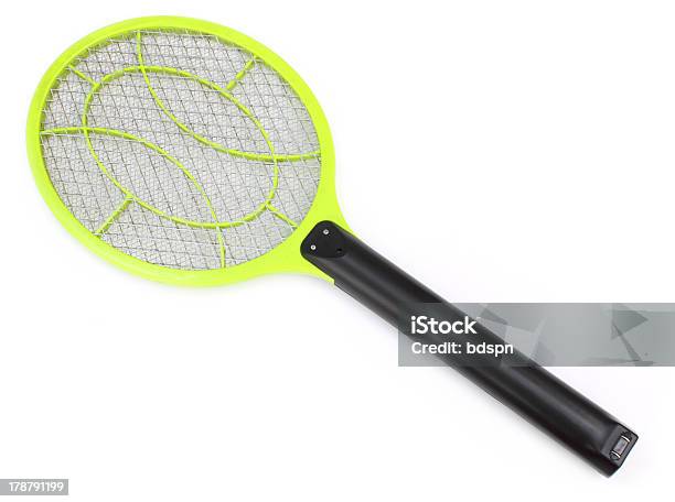 Mosquito Killing Racket Stock Photo - Download Image Now - Mosquito, Racket, Battery Charger