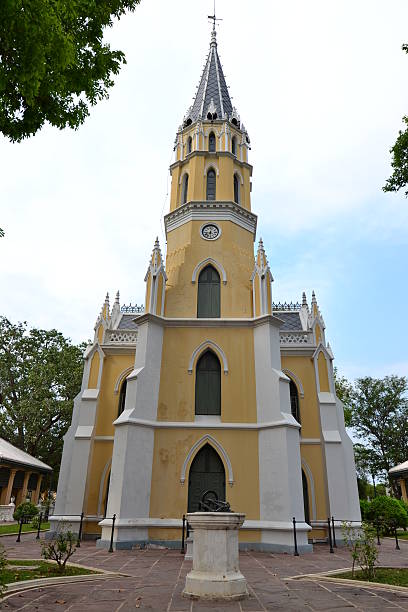 istock Thai temple in Christian church style 178791372