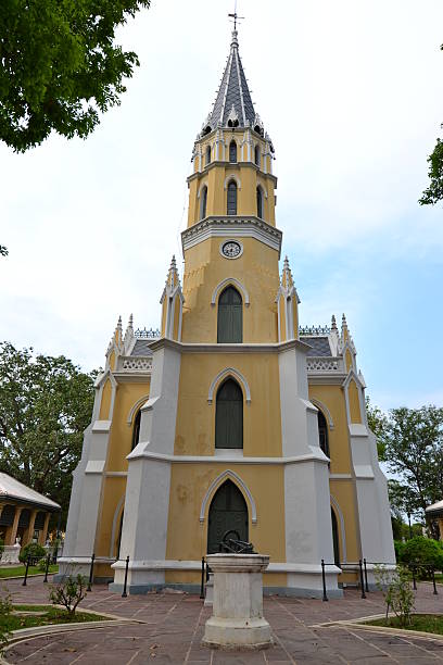 istock Thai temple in Christian church style 178791377