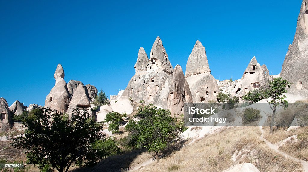 Sandstone in Cappadocia, Turchia - Foto stock royalty-free di Ambientazione esterna