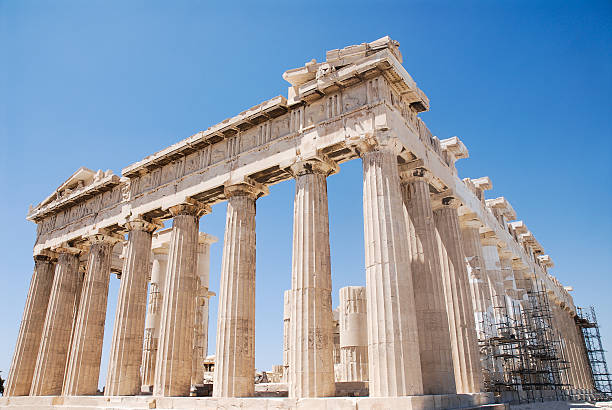 La ciudad de Atenas - foto de stock