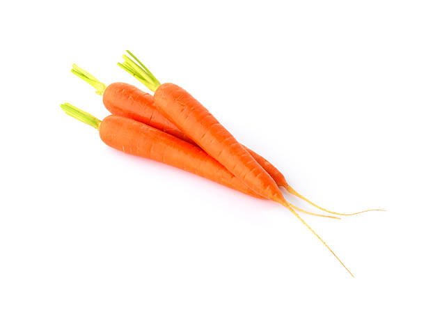 marchew - carrot isolated bunch baby carrot zdjęcia i obrazy z banku zdjęć