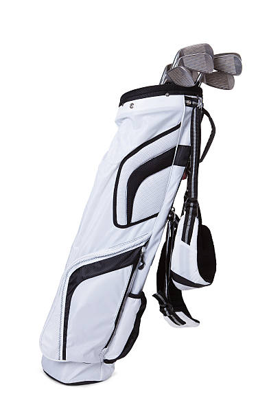 zbliżenie z torba golfowa - golf bag zdjęcia i obrazy z banku zdjęć