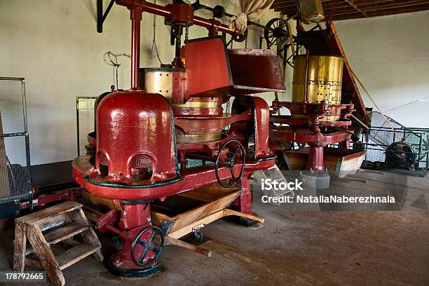 Old Machine At Small Tea Factory Stock Photo - Download Image Now - Agricultural Machinery, Atlantic Islands, Azores