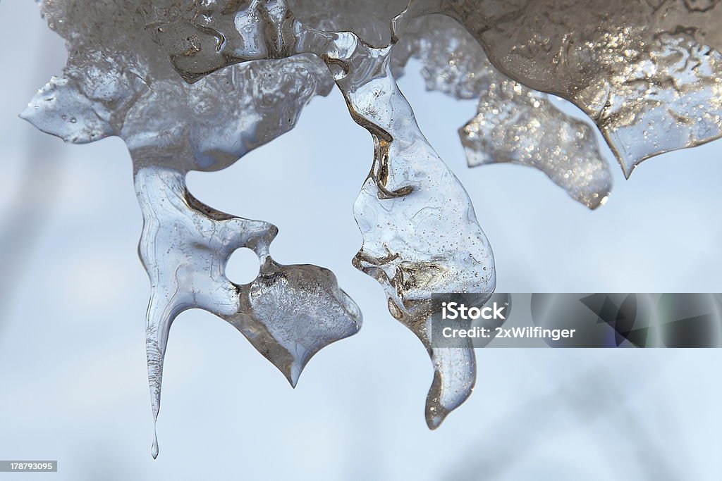 Ice Skulpture Ice Skulpture shining and dripping Abstract Stock Photo