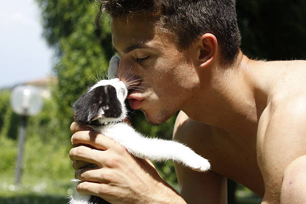 istock boy kisses her kitten 178793126