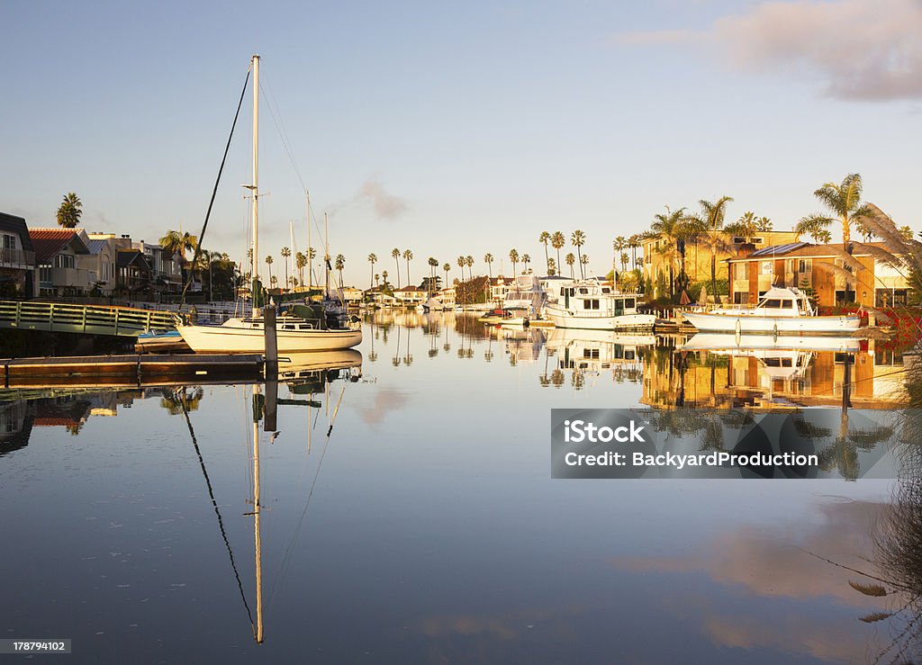 Cara casas e barcos ventura - Foto de stock de San Buenaventura royalty-free