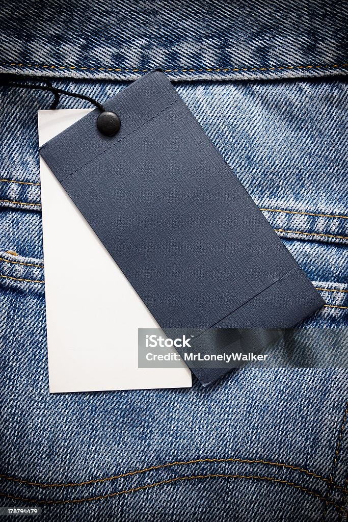 Blue Jeans Blue jeans with tags. Design Professional Stock Photo