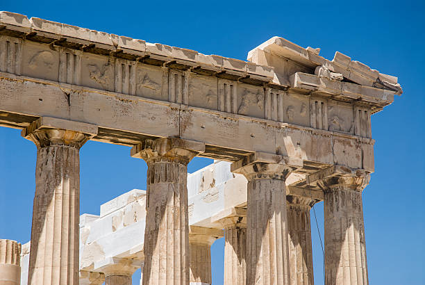 Acropoli di Atene - foto stock