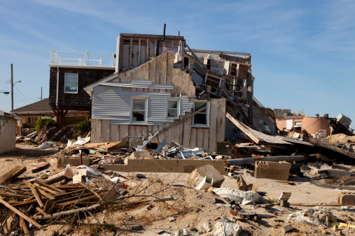 Huricane daños-Seaside Heights, Nueva Jersey photo