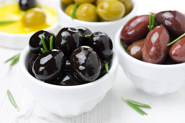 istock black olives in a bowl close-up, horizontal 178795168
