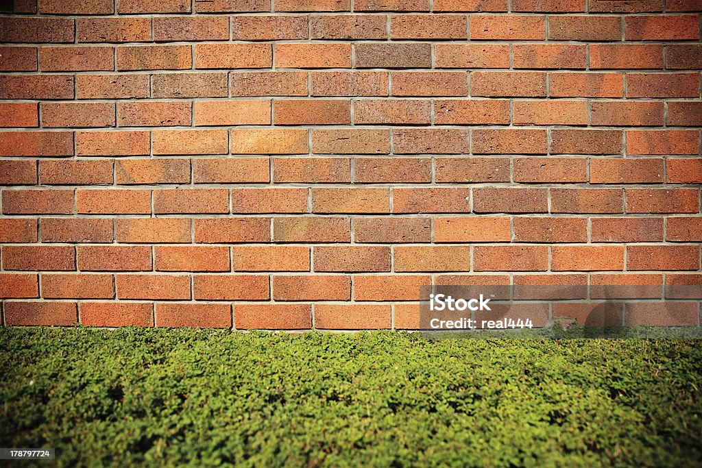 Muro di mattoni - Foto stock royalty-free di Architettura