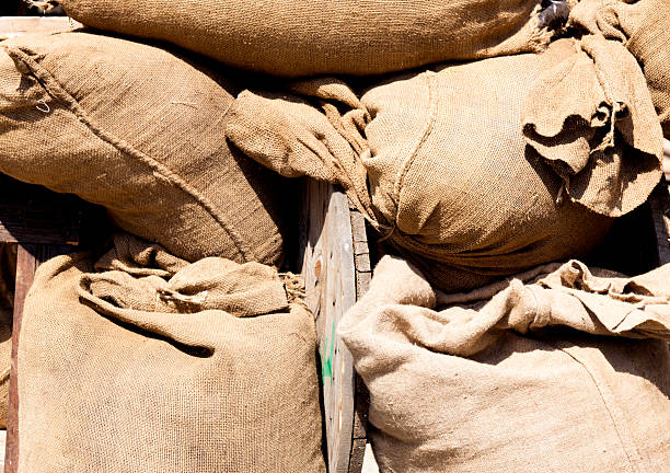 istock Bags of seed at flea market 178798241