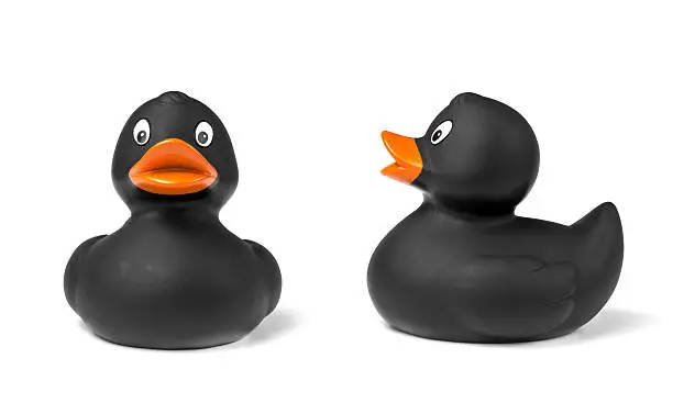 Black Rubber Duck